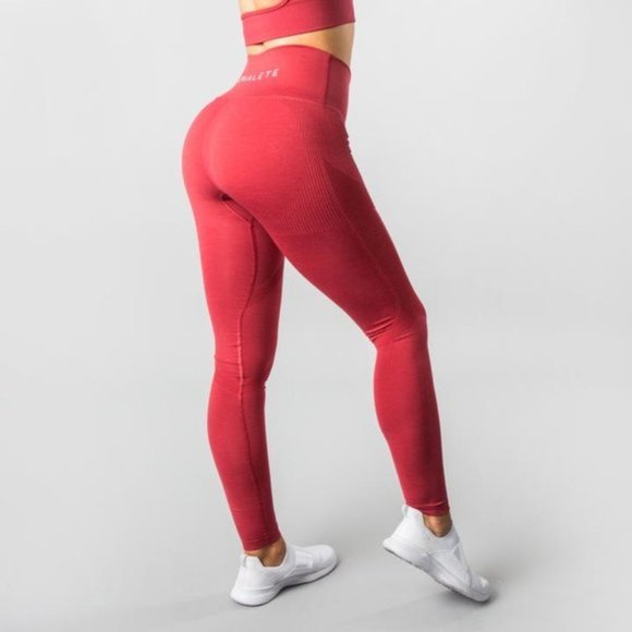 Alphalete Pants & Jumpsuits Alphalete Aero Legging In Coral Red
